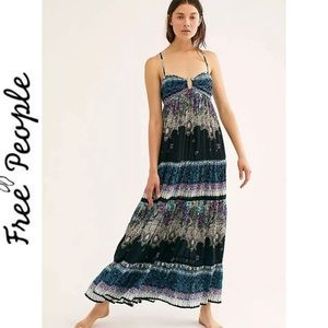 Free People Give A Little Maxi Sleeveless Dress